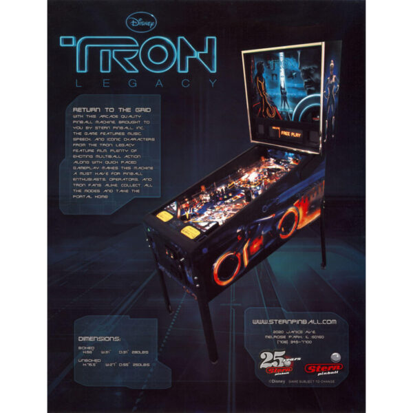 Legacy Pro Pinball Machine by Stern