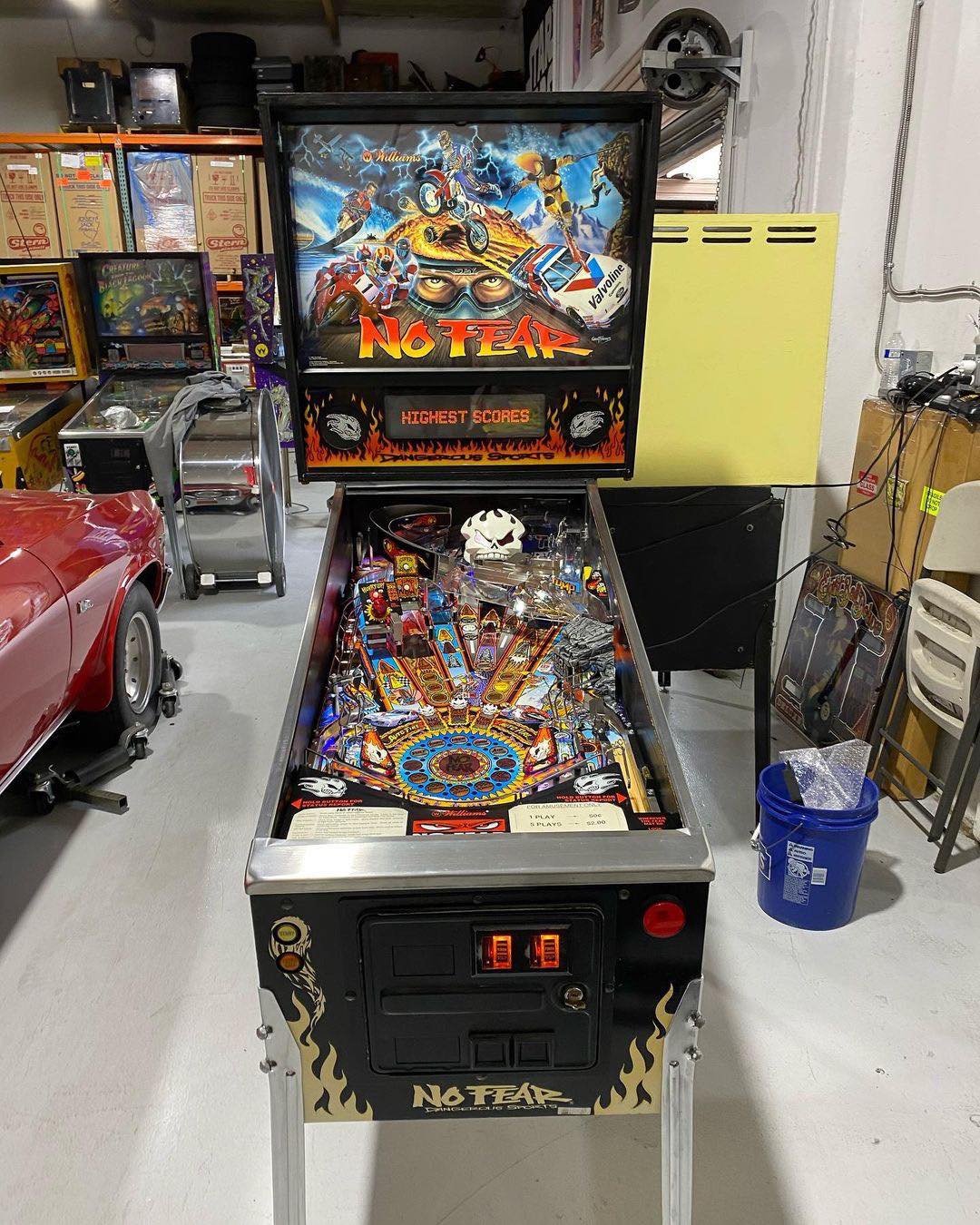 williams no fear pinball